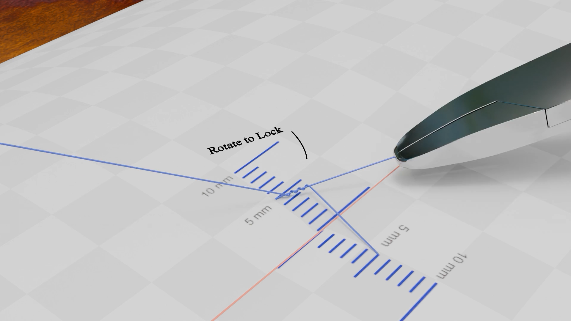 3D animation of Simple interrupted Suture used in surgical training